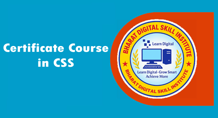Certificate Course in CSS